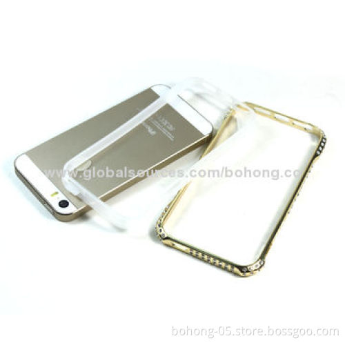 2-in-5 metal+diamond case for iPhone 5s